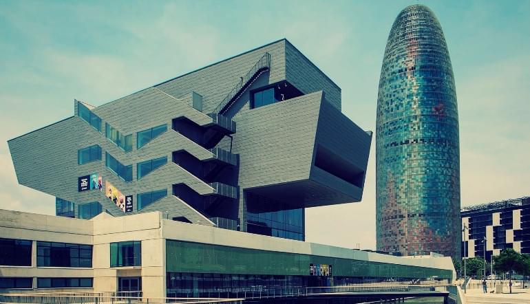 Design Museum of Barcelona and Torre Agbar