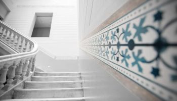 Interior staircase