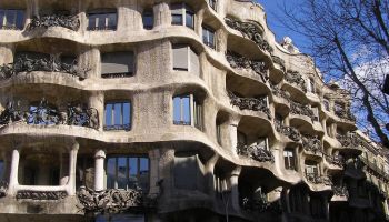 Facade of La Pedrera