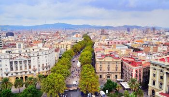 Vista aerea de El Raval